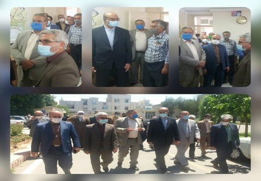 بازدید سرزده معاون سیاسی و امنیتی استانداری قزوین از شهرداری الوند