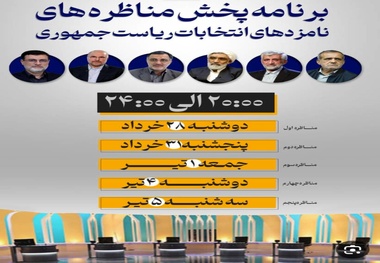 پندهایی از اولین مناظره نامزدهای ریاست جمهوری برای انرژی و حمل‌ و نقل