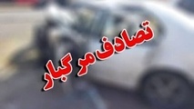 تصادف مرگبار در جاده دهلران به اندیمشک با ۲ کشته