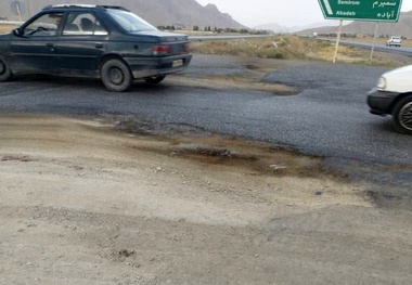 کمربندی شهرضا ترمیم نشد اما دو تقاطع خطرناک به آن اضافه شد