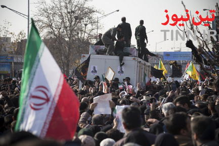 مراسم تشییع پیکر سردار سپهبد شهید حاج قاسم سلیمانی در تهران