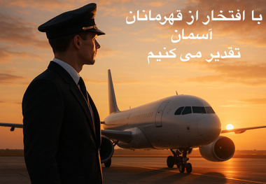 گرامیداشت روز خلبان/ تقدیر از قهرمانان آسمان در صنعت حمل‌ ونقل هوایی