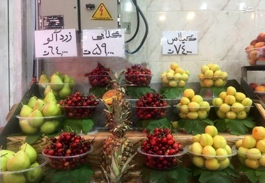 قیمت فضایی میوه‌های نوبرانه + عکس
