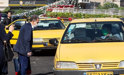 تاکسی‌سواری با کرونا