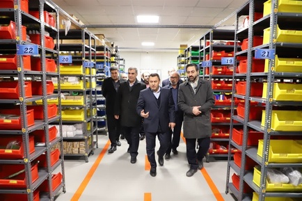 بازدید از هواپیمایی کاسپین 