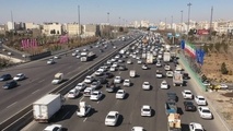 ترافیک سنگین در برخی از محورهای اصلی کشور 