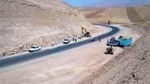 جاده خرم آباد به نور ایمن سازی می شود