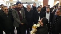وزیر راه و شهرسازی وارد اردبیل شد 