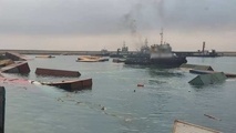 نجات 22 سرنشین شناور خارجی ​حادثه دیده در آب‌ های عسلویه 