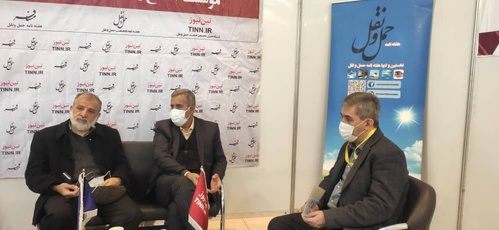حضور تین در نمایشگاه حمل ونقل