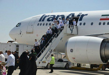 برنامه بازگشت حجاج بیت الله الحرام در29شهریور با پروازهای هما