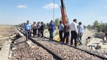 بازدید معاون فنی و زیربنایی راه آهن از روند بازسازی پل ورودی شهر چهارباغ