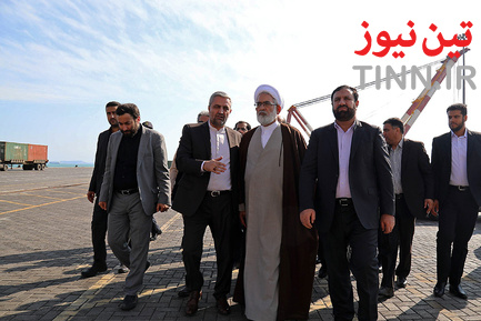 بازدید دادستان کل کشور از بندر شهید رجایی