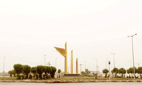 گرد و خاک در آبادان
