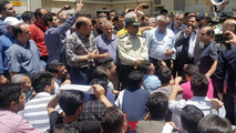 برخورد شهرداری با همکاری نیروی انتظامی با دستفروشان شمال تهران