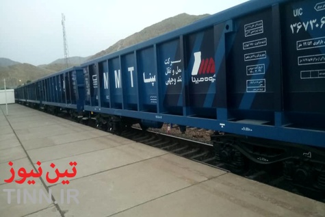 گزارش تصویری از راه اندازی واگن های باری لبه بلند ناوگان ریلی مپنا