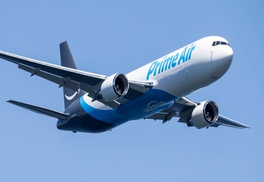 Cargo jet flying for Amazon crashes outside of Houston with 3 people aboard, no sign of survivors