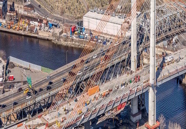 First span of new Kosciuszko Bridge to open this month