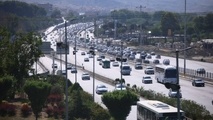 ترافیک سنگین در محور چالوس/محور بندرعباس _ لار مسدود شد