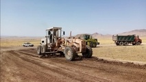 راه ارتباطی روستای پیر یادگار شهرستان چایپاره آماده آسفالت ریزی