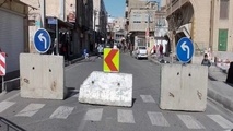 مسدود شدن تقاطع کوی راه حق در محور اصفهان-بهارستان | رانندگان از زیرگذر ۸۰۰ متری استفاده کنند