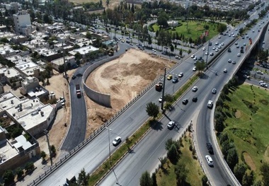 راستگرد پل غدیر در شیراز تکمیل و بازگشایی شد