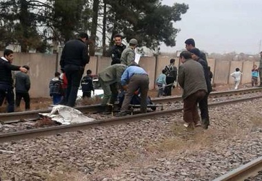برخورد مرگبار قطار با عابر پیاده در شهرستان قائمشهر 