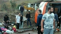 حال مصدومان حادثه رانندگی گردنه حیران مساعد است