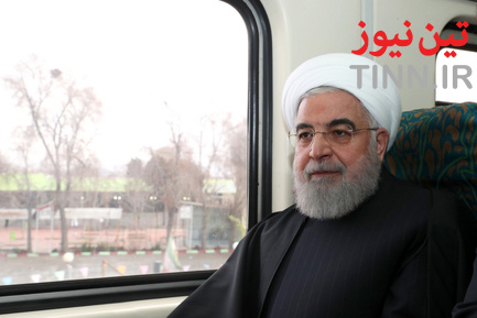 سفر مترویی دکتر روحانی به هشتگرد