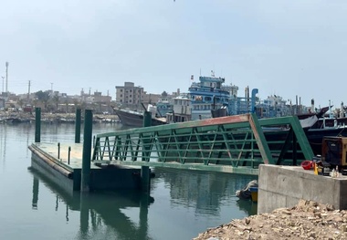 بهره‌ برداری از اسکله شناور مسافری بندر دیلم آغاز شد

