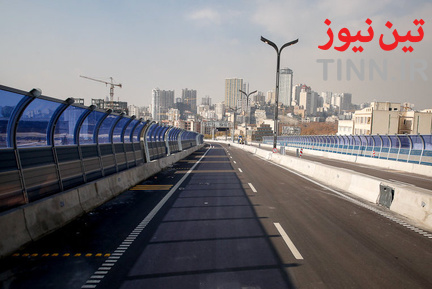 افتتاح پل طبقاتی صدر(1392)