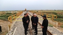 بازگشت سریع پل ریلی آق تکه خان در استان گلستان به مدار بهره برداری/ بازسازی اساسی ادامه دارد 