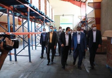 بازدید استاندار قزوین از چند واحد تولیدی 