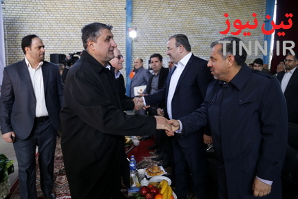 مراسم افتتاح شهرک حمل‌ونقل