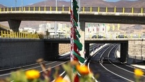 بهره برداری از تقاطع غیرهمسطح در بزرگراه شهید همدانی
