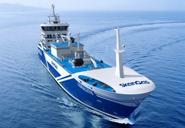 Skangas LNG bunker ship delivers first cargo to Norway