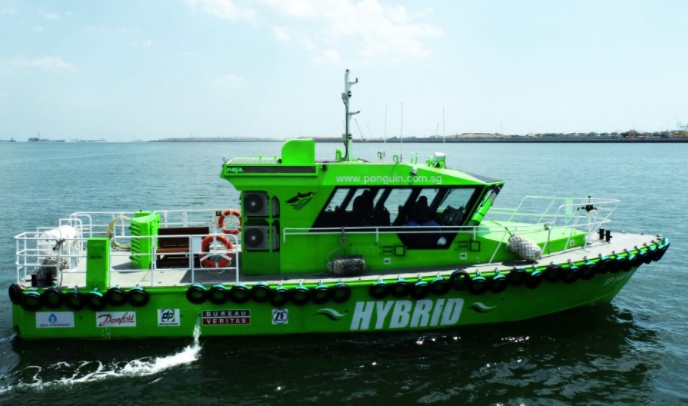 Singapore’s first hybrid-powered ship launched