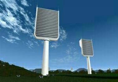 درخت مصنوعی با قابلیت جذب هزاران برابری دی اکسید کربن