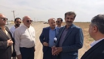 بازدید مدیرکل راهداری و حمل و نقل جاده ای اصفهان از راه های  برخوار