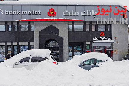 بارش سنگین برف در گیلان