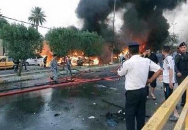 ۱۹ کشته و زخمی براثر دو انفجار جداگانه در بغداد
