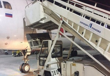 Mother And Infant Fell Through Stairs While Disembarking At Pulkovo Airport