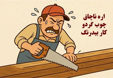 اره ناچاق، چوب گردو و کار بی‌ درنگ/ جلسات زیاد در یک مجموعه اقتصادی؛ نشانه ای از وجود بیماری