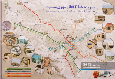 گزارش تصویری | افتتاح ایستگاه متروی الندشت مشهد