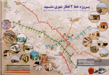 گزارش تصویری | افتتاح ایستگاه متروی الندشت مشهد