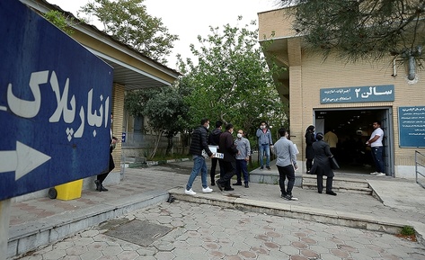 ازدحام مرکز تعویض پلاک خودرو تهران