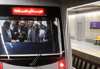 افتتاح ایستگاه مترو مولوی 
