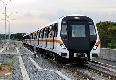 First Thomson-East Coast Line train arrives in Singapore
