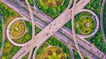 رقص تقاطع غیر همسطح  در چین