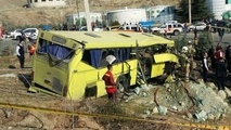 Bus rollover crash at university in Tehran kills 7